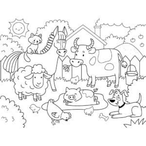 Kids Coloring Page